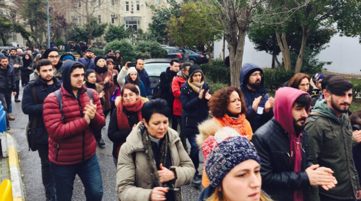 Marmara Üniversitesi'nde akademisyenlere faşist saldırı