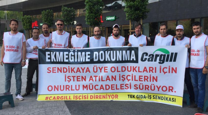 Cargill işçilerinin İstanbul direnişi 24. gününde