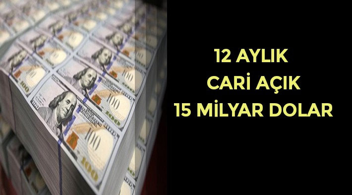 Temmuz ayında cari açık 1.8 milyar dolar