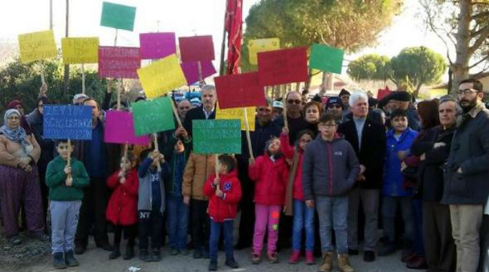 İzmir Bergamalılar ÇED toplantısına izin vermedi