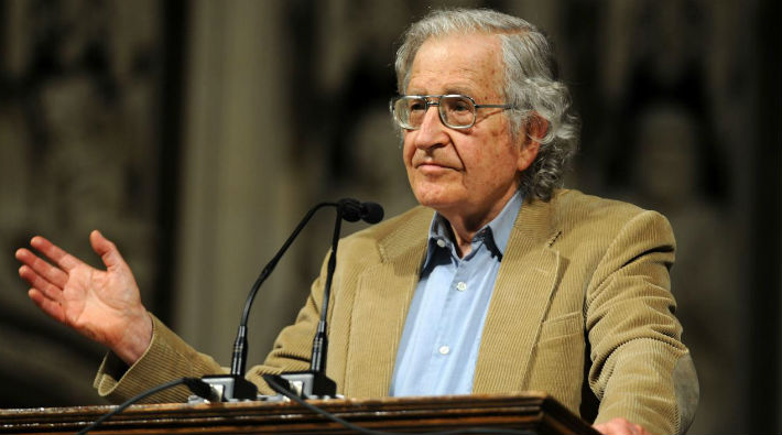 Chomsky'den barış akademisyenlerine destek mesajı