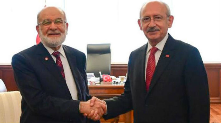 CHP ve Saadet Partisi'nden ittifak görüşmesi