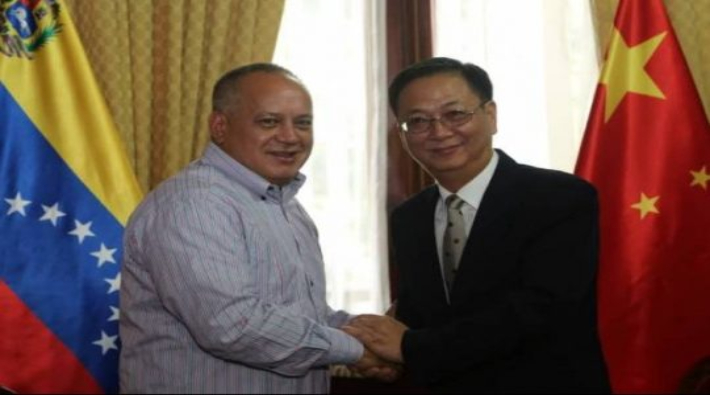 Venezuela Meclis Başkanı Cabello, Çin ve KDHC'li mevkidaşlarıyla görüştü