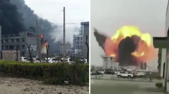 Çin’de ilaç fabrikasında patlama: 6 ölü, 30 yaralı