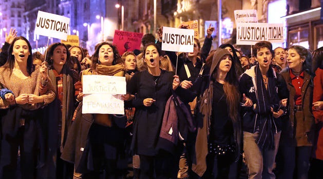 İspanya'da 'tecavüz davaları' için yeni yasa teklifi