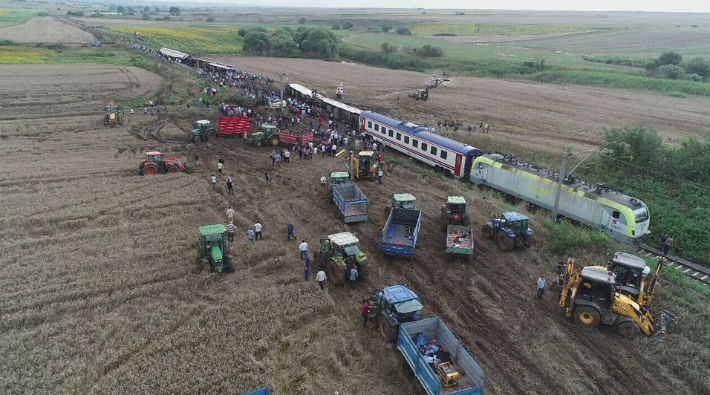 Çorlu'daki tren kazasının görüntüleri ortaya çıktı