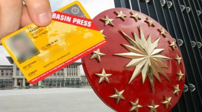 'Cumhurbaşkanlığı'nda basın kartı verilmeyecekler listesi var' iddiası