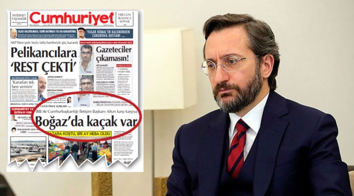 Cumhuriyet'in 'Boğaz'da kaçak var' haberine rekor ceza: Kamu yararı yokmuş!