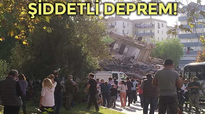 İzmir'de 6.6 büyüklüğünde deprem...  Can kaybı 20'ye,  yaralı sayısı 786'ya çıktı