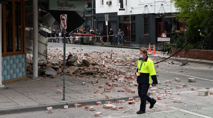 Avustralya'nın Melbourne şehrinde 5.8 büyüklüğünde deprem meydana geldi