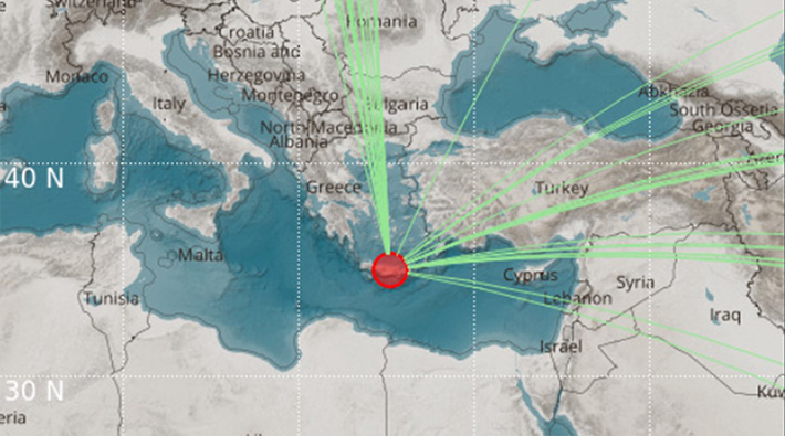 Yunanistan'ın Girit Adası’nda 5,8 büyüklüğünde deprem: En az bir ölü