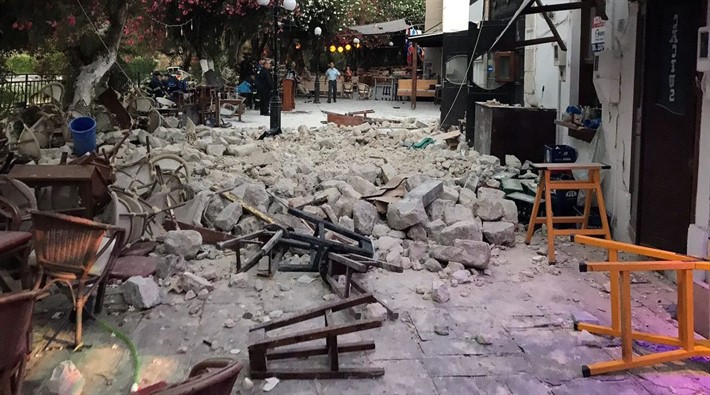 Depremin merkez üssü Yunanistan’ın Kos adasında 2 kişi öldü, 100'den fazla yaralı var