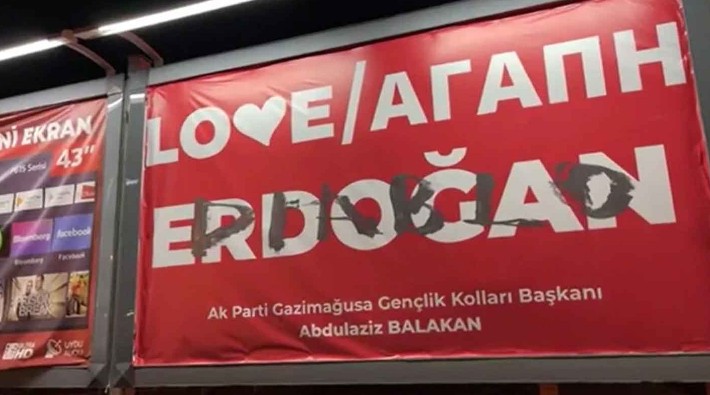 Kıbrıs Sol Hareket'in kurucusu Abdullah Korkmazhan'a 'Love Erdoğan' soruşturması