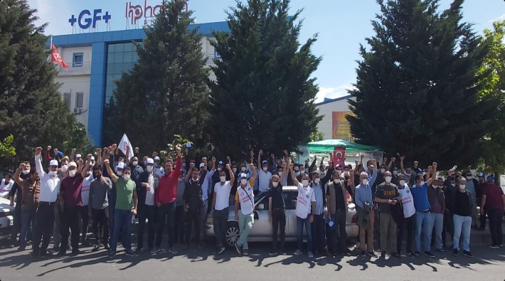 TİP'ten, Tekirdağ'daki işçi direnişlerine dayanışma ziyaretleri