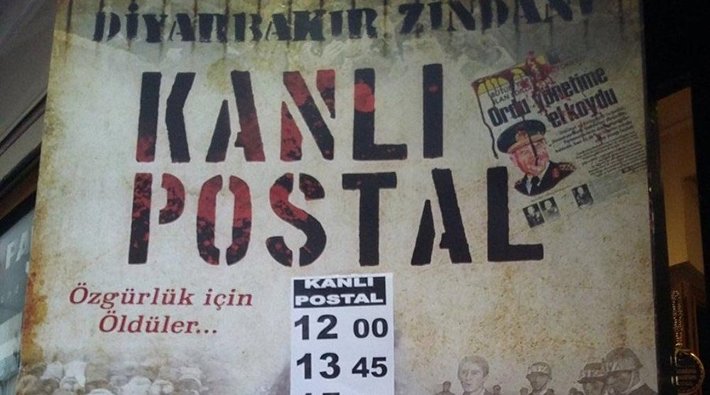 Diyarbakır Cezaevi'ni anlatan 'Kanlı Postal' filmi kendine salon bulamadı