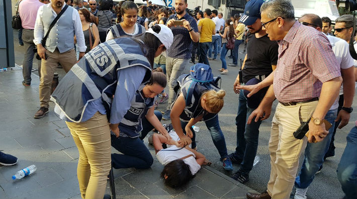 Diyarbakır'da KESK üyelerine polis saldırısı