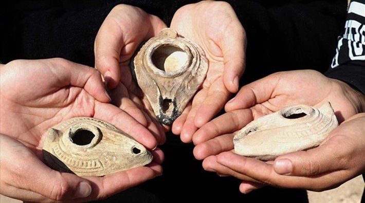 Diyarbakır’da Roma dönemine ait 1500 yıllık tarihi eserler bulundu