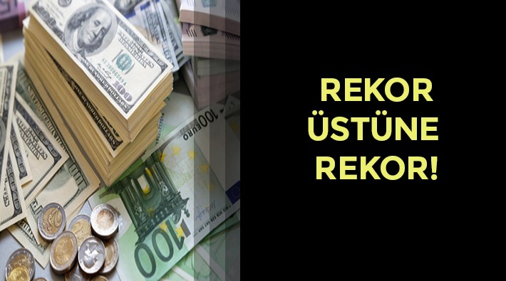 Rekor üstüne rekor! Döviz günü nasıl kapattı?