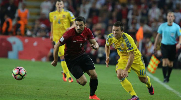 Dünya Kupası elemelerinde Türkiye, Ukrayna'ya 2-0 yenildi