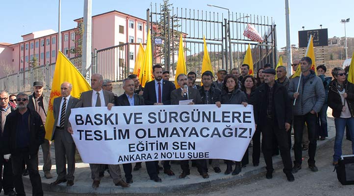 AKP'li müdür şikayet etti, Eğitim Sen'li 4 öğretmen sürgün edildi