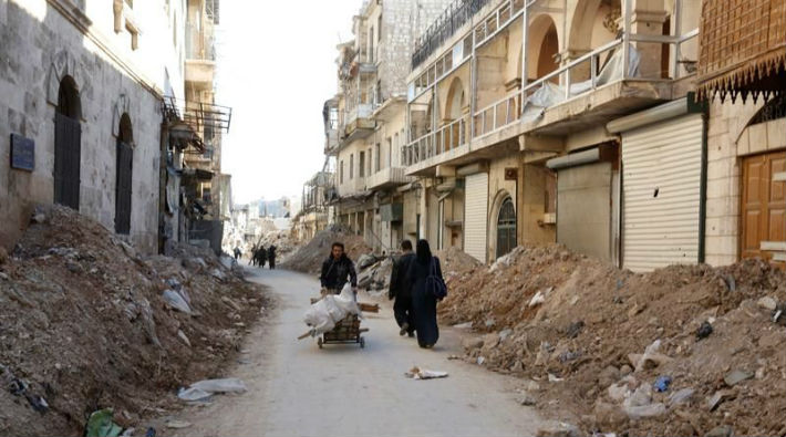 AA: TSK destekli Özgür Suriye Ordusu El Bab ilçe merkezini ele geçirdi