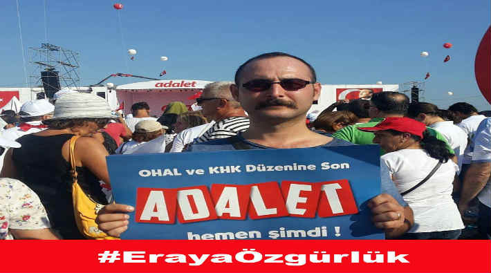 TKP üyesi Eray Diriarın için özgürlük kampanyası