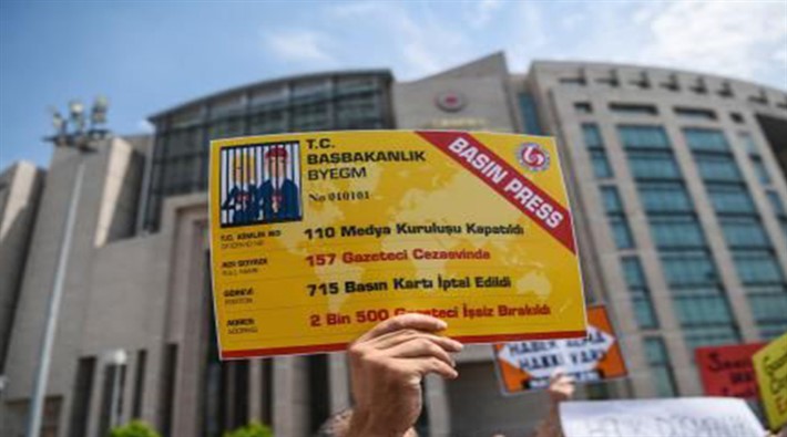 Erdoğan, 5 ayda 403 gazetecinin basın kartını iptal etti