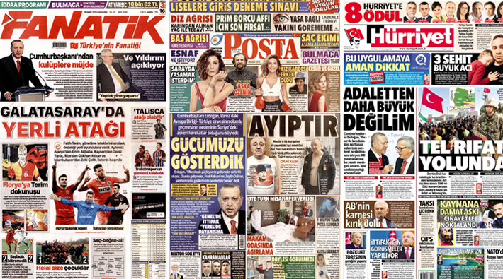 Spor haberleri de Erdoğan'la okunacak