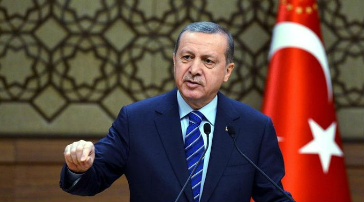 Erdoğan: YPG'nin paçavrasının ABD bayrağı ile dalgalanması bizi üzmüştür