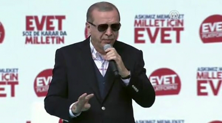 Erdoğan: Bu hayır diyenler imam hatip okullarını kapatanlardır