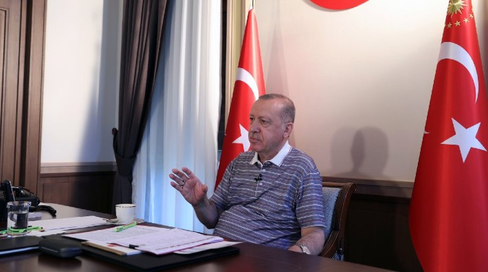 Erdoğan: Bizim için artık kuzey-güney Kıbrıs yoktur