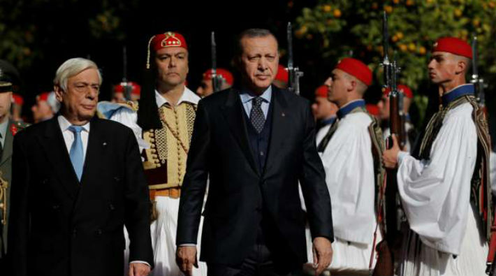 Erdoğan Atina’da: Biz engel olsak siz NATO’ya giremezdiniz
