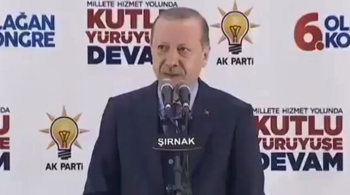 Erdoğan'dan AKP'lilere: Niye alkışlıyorsunuz, yanlış anlaşıldı herhalde