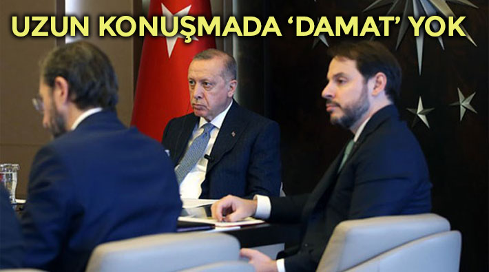 20 saat sonra konuşan Erdoğan, 'damadın' istifasını görmezden geldi!