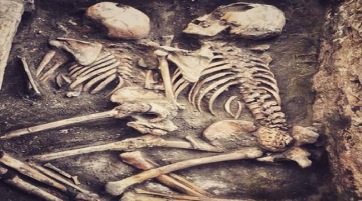 Eskişehir'deki kazılarda 5 bin yıllık insan iskeletleri