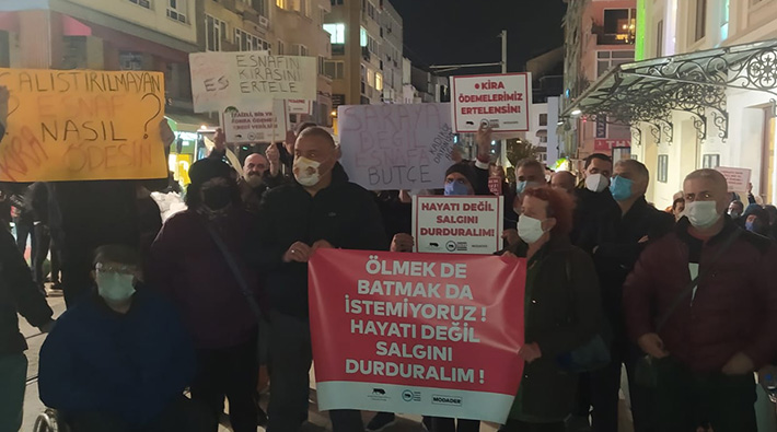 Kadıköy Esnaf Dayanışması: Ölmek de batmak da istemiyoruz
