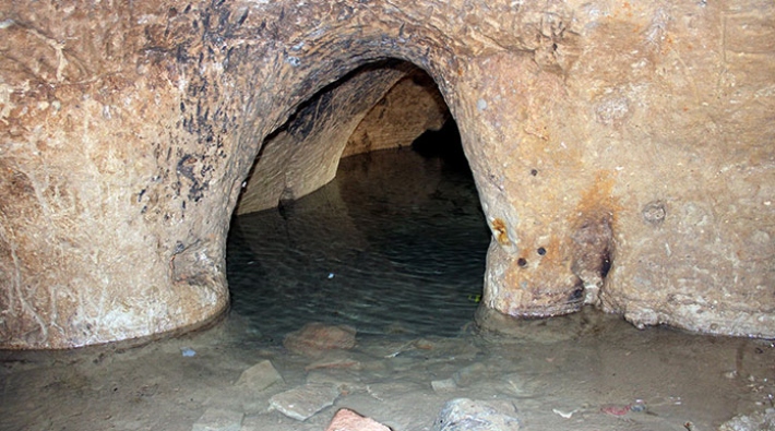 Evleri su basınca 5 kilometrelik yeraltı şehri ortaya çıktı