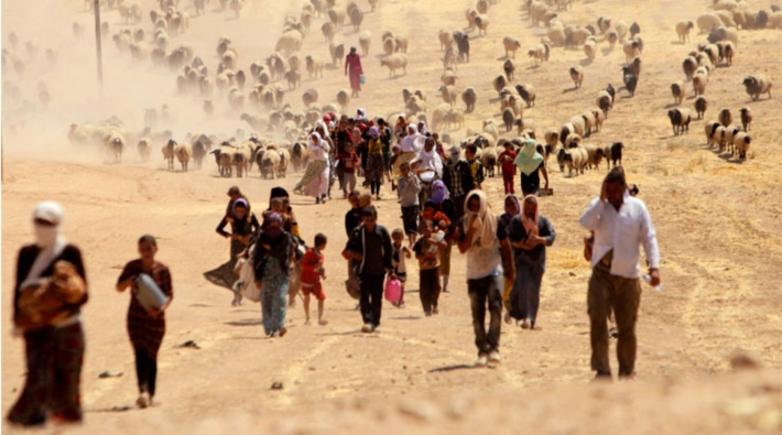 'Ezidiler'den boşalan kamplara ÖSO'cular yerleştiriliyor'