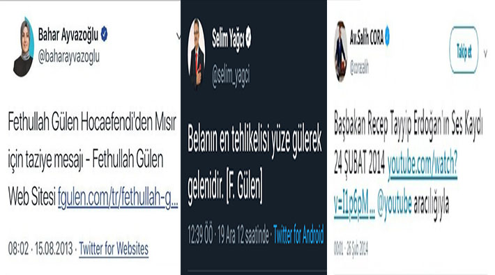 Milletvekilliği devam eden AKP'lilerin sosyal medya geçmişi: Gülen hayranlığı, FETÖ paylaşımları