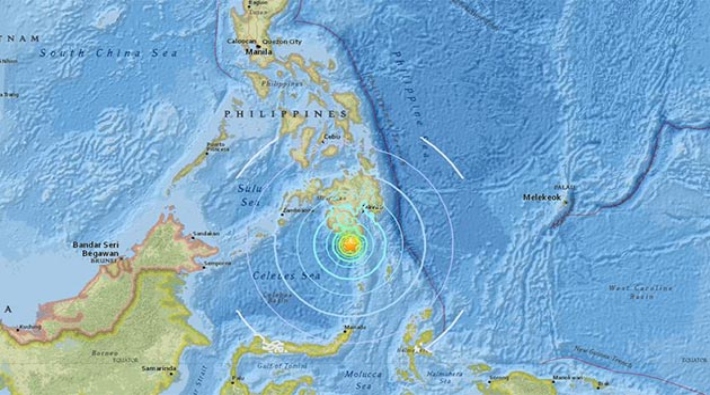 Filipinler'de 5.8'lik deprem: 25 yaralı