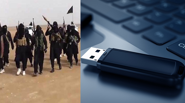 Flash bellekte 71 kişilik IŞİD’li terörist listesi!