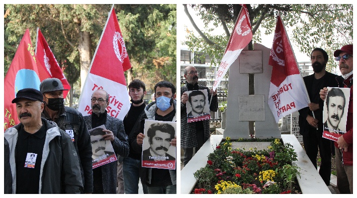Mustafa Hayrullahoğlu ve Talip Öztürk mezarları başında anıldı