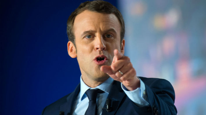 Fransa'da cumhurbaşkanlığı seçiminin galibi Macron oldu