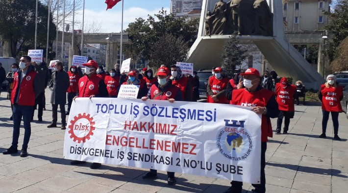 Bakırköy Belediyesi işçileri: Toplu sözleşme hakkımızı istiyoruz