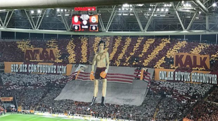 Galatasaray pankartına soruşturma
