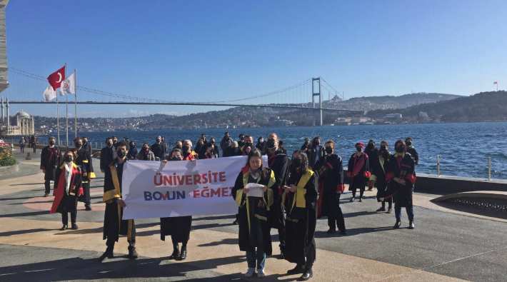 Galatasaray Üniversitesi akademisyenlerinden Boğaziçi'ne destek: 'Ülke çapında destek gören haklı direnişin yanındayız'