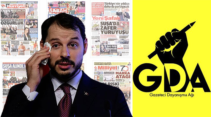 GDA'dan ana akım medyaya Berat Albayrak tepkisi: 'Gazetecilik bu değil!'