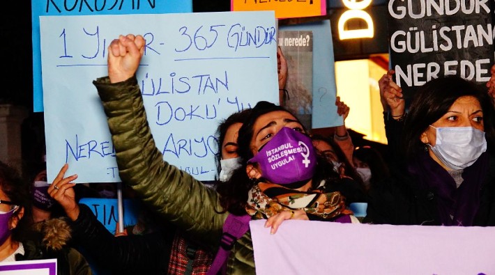 Kadınlar Kadıköy’den seslendi: Gülistan Doku nerede?