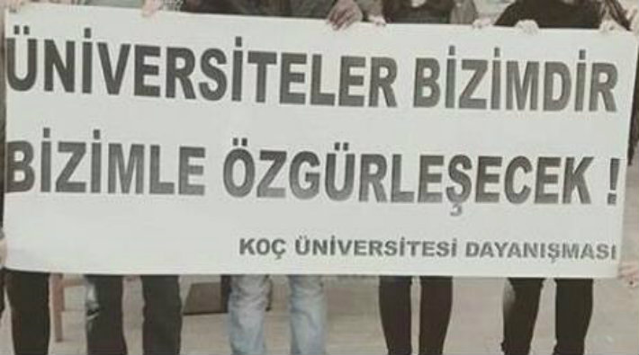 Gözaltına alınan Boğaziçililere destek: Barışı savunmak haktır