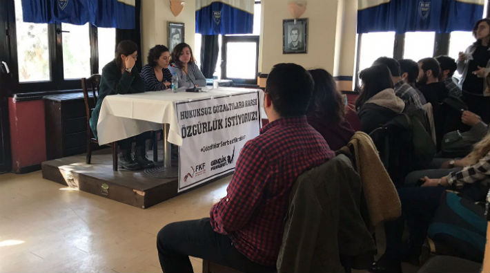 Gözaltına alınan üniversiteliler hakkında açıklama